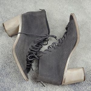 Dolce Vita Morie Perforated Lace Up Booties